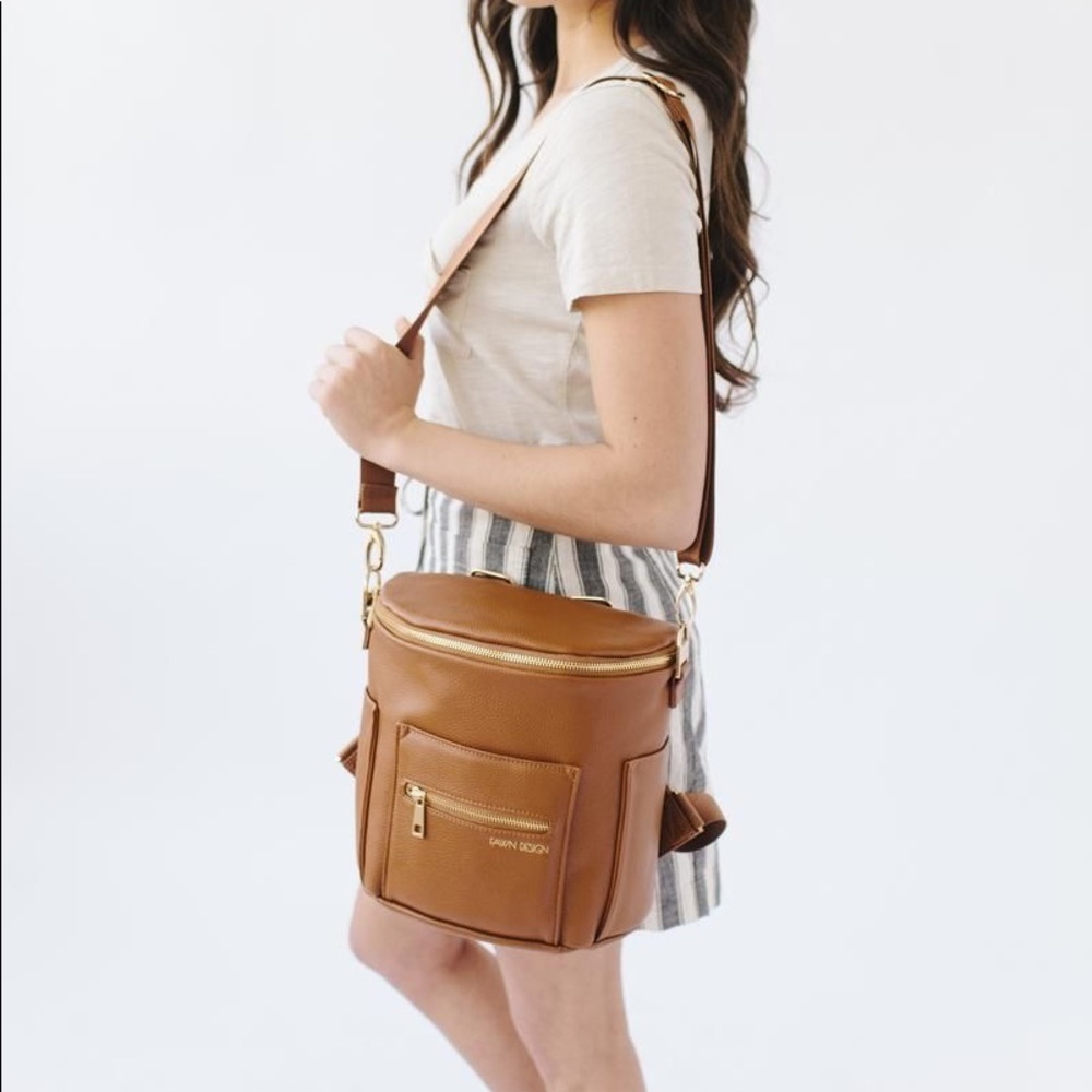 GUC brown mini Fawn Design Bag
